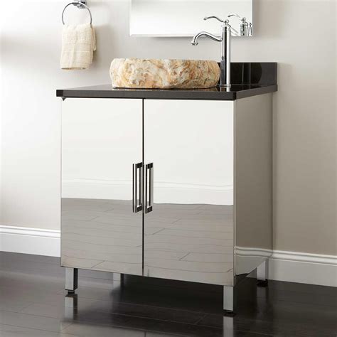 30 stainless steel vanity cabinet|30 vanity with sink lowe's.